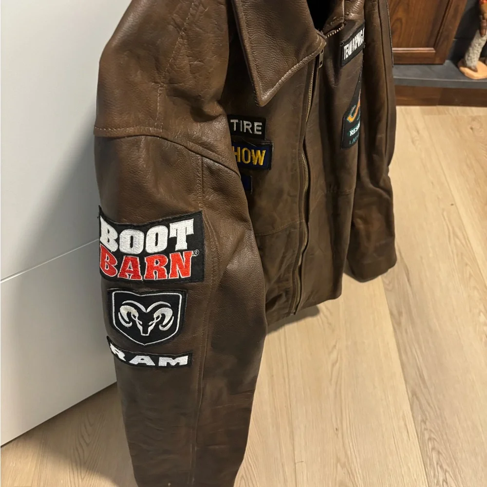 Brown Genuine Rodeo Contestant Roping Heeler Jacket - Picture 7 of 11